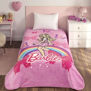 Lisanslı Barbie Sun Tek Kişilik Battaniye