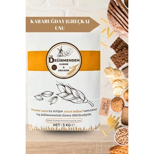 Taş Değirmenden Organik Atalık Karabuğday (Greçka) Unu (Gluten İçermez) - 5 Kilo