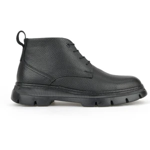 Ziya, Erkek Hakiki Deri Bot 1531007Z384 Siyah