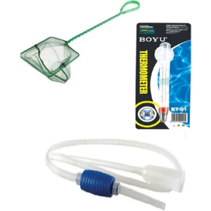 Akvaryum Liya Kepçe 5'', Dip Sifon , Cam Derece