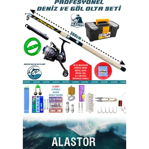 Mükemmel Deniz ve Göl Olta Seti 100-250GR Atarlı Sazan Olta Seti Olta Takımı