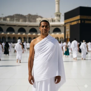 1250GR. %100 Lüks Pamuk Hac - Umre Için Erkek Ihram, 2parça