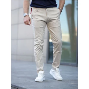Slim Fit Chino Keten Pantolon