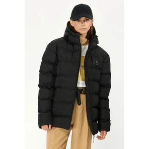 İçi Astarlı Cepli Kapüşonlu Jel Elyaflı Su ve Rügar Geçirmez Kadın Kışlık Mont