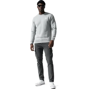 Anthony Jackson Erkek Basic Logo Sweatshirt Nova