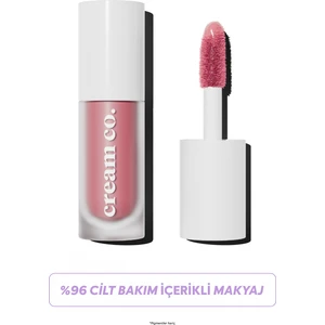 Cream Co. Allık Ruj Göz Farı Glow Tint Dusty Rose Nemlendirici Makyaj | 507 Gülkurusu | Hyaluronik Asit Peptit