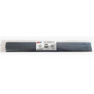 Mena Rise Plastik Tamir Çubuğu P (Pp) Siyah Kalın 15 Li Paket