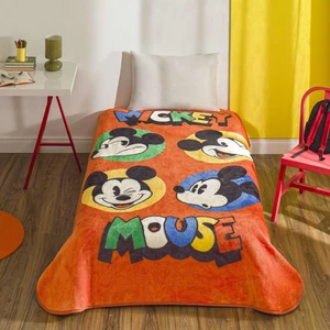 Lisanslı Disney Mickey Mouse Nice Tek Kişilik Battaniye
