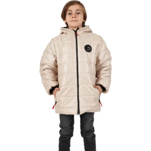 İçi Kürklü Su ve Rüzgar Geçirmez Erkek Çocuk Mont