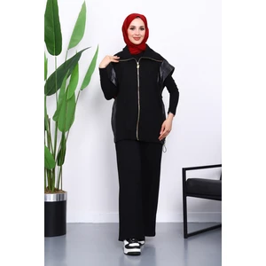 İmaj Butik Siyah Yelek Pantolonlu Takım