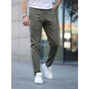 Slim Fit Chino Keten Pantolon