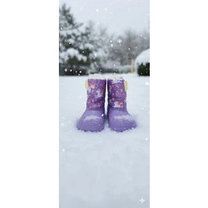 Kız Çocuk Su Geçirmez Içi Kürklü Kar Botu