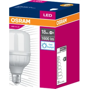 LED Jumbo 18W 6500K 1600LM E27 Duy Beyaz Işık Ampul