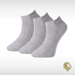 Lion Monroe Erkek 3'lü Penye Patik Çorap Kısa Premium F3180GXNS