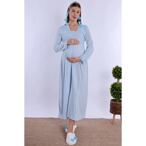 Mavi Hamile Lohusa Gecelik