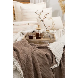 - Tek Kişilik Müslin Yatak Örtüsü - Müslin Pike - 180X230CM Müslin Yatak Örtüsü