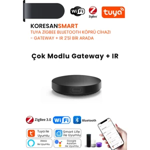 Tuya Zigbee Gateway Hub + Ir 2’si Bir Arada