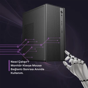 DESKTOPPC180 I5-6400 16 GB 480 GB SSD Free Dos Masaüstü Bilgisayar