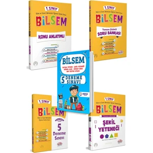 Editör Yayınları 1. Sınıf Bilsem Sınavlarına Hazırlık Seti Yeni Tarz Sorular