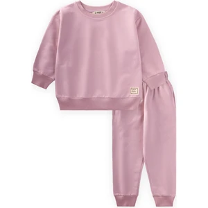 Basic Eşofman Takım 2-7 Yaş Pembe
