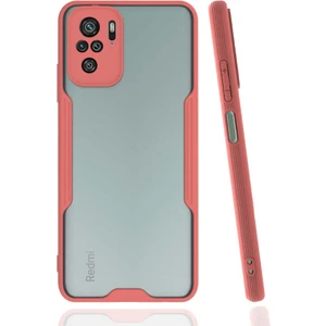 Xiaomi Redmi Note 10S Kılıf Nxxa Parfe Kapak-Pembe