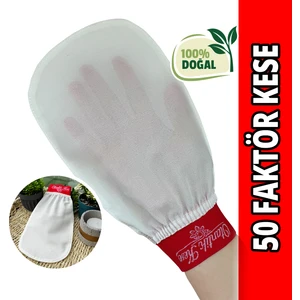 Otantik Kese Banyo Kesesi, Hamam Kesesi, Duş Kesesi, Vücut Kesesi, 50 Faktör Orta Sert Banyo Kesesi