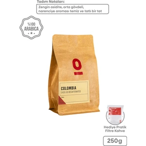 Colombia Excelso Decaffeinated 250 G – Kafeinsiz Yüksek Kaliteli Kolombiya Kahvesi