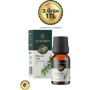 Biberiye Uçucu Yağı %100 Saf ve Doğal 10 ml Saç & Cilt Bakım Yağı & Aromaterapi (Rosemary Oil)