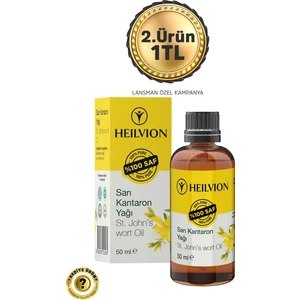 Sarı Kantaron Yağı %100 Saf ve Doğal Soğuk Sıkım 50 ml Cilt Bakımı & Tahriş Önleyici ve Doğal Bakım