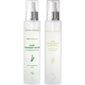Bade Natural Biberiye Suyu Saç Toniği & Nioli Suyu Intim Bakım Sprey %100 Doğal ve Saf