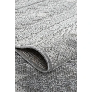 Badelya Home Gri Iskandinav Modern Tasarım Sisal Bukle Özel Ölçü Salon Oturma Odası Koridor Mutfak Halısı Yolluk