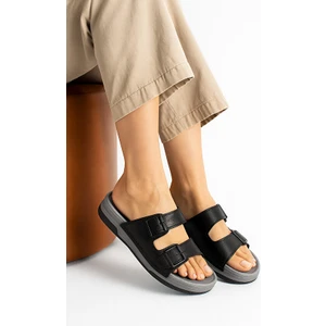 Erkek Ortopedik Dikişli Esnek Rahat Çift Monta Terlik