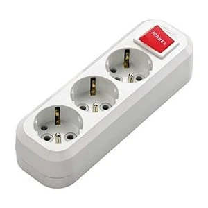 Hırdavat Evreni Üçlü Grup Priz Top. Klemens Anahtarlı