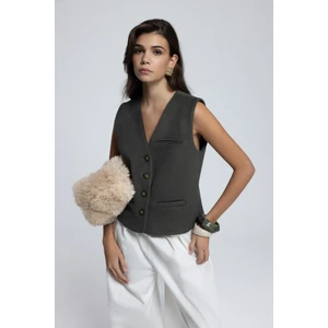 Pace Petrol Mavisi Kısa Yelek