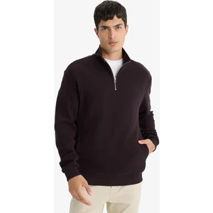 Yumuşak Tuşe Fermuarlı Sweatshirt E9629AX25AU
