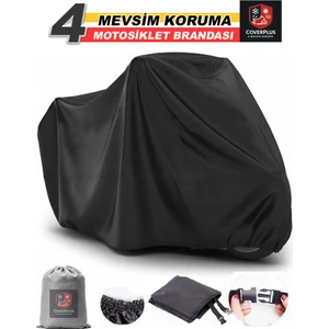 Kawasaki Z 900 Se Branda Motosiket Brandası  (Siyah Renk) Motor Örtüsü Çadır Su Geçirmez Motosiklet Kılıfı Motor Brandası