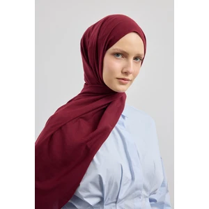 Organik Crash Şal Bordo