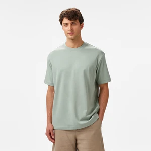 Erkek Yeşil Oversize Fit T-Shirt