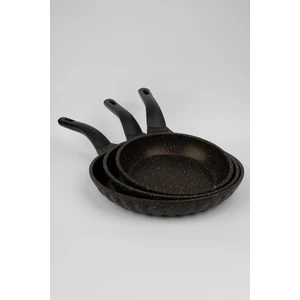 Masterchef Aluminyum Döküm  3'lü Dilimli Tava