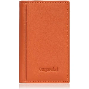 Cengiz Pakel Erkek Hakiki Deri Kartlık 2305 - Kiremit