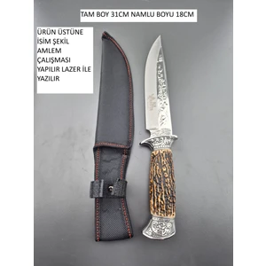 Hope Corner Av Bıçağı Kamp Bıçağı Çelik Çakı Rambo Bıçak