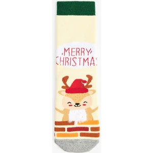 Yılbaşı Temalı Havlu Soket Çorap