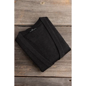 Woolen World Cepli V Yaka Battal (Büyük Boy) Düğmeli Yünlü Triko Yelek