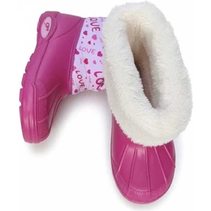 Kız Çocuk Su Geçirmez Içi Kürklü Kar Botu