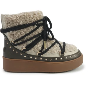 Nine West Fulına 5pr Bej Kadın Kar Botu