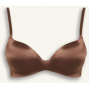 Saten Kaplı Yarım Dolgulu Balensiz Tişört Bra F7607AX25WN