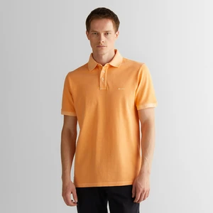 Erkek Turuncu Regular Fit Polo