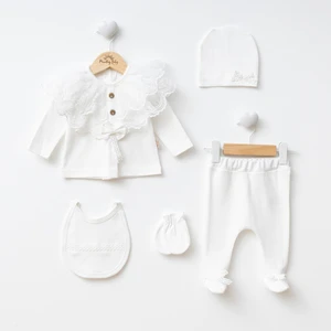 Miniday Baby Kız Bebek Mevlütlük Hastane Çıkışı 5’li Set