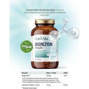 Magnezyum 3 Lü Form 60 Tablet (Bisgilisinat)