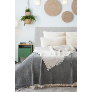 - Tek Kişilik Müslin Yatak Örtüsü - Müslin Pike - 180X230CM Müslin Yatak Örtüsü